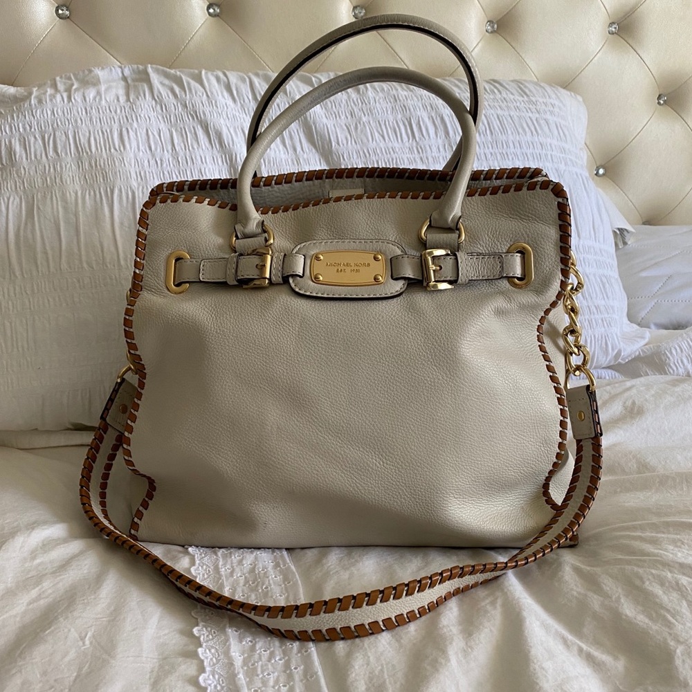 Michael Kors ivory tote